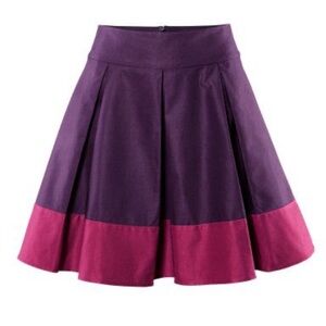 NWOT H&M Pleated Skater Skirt
